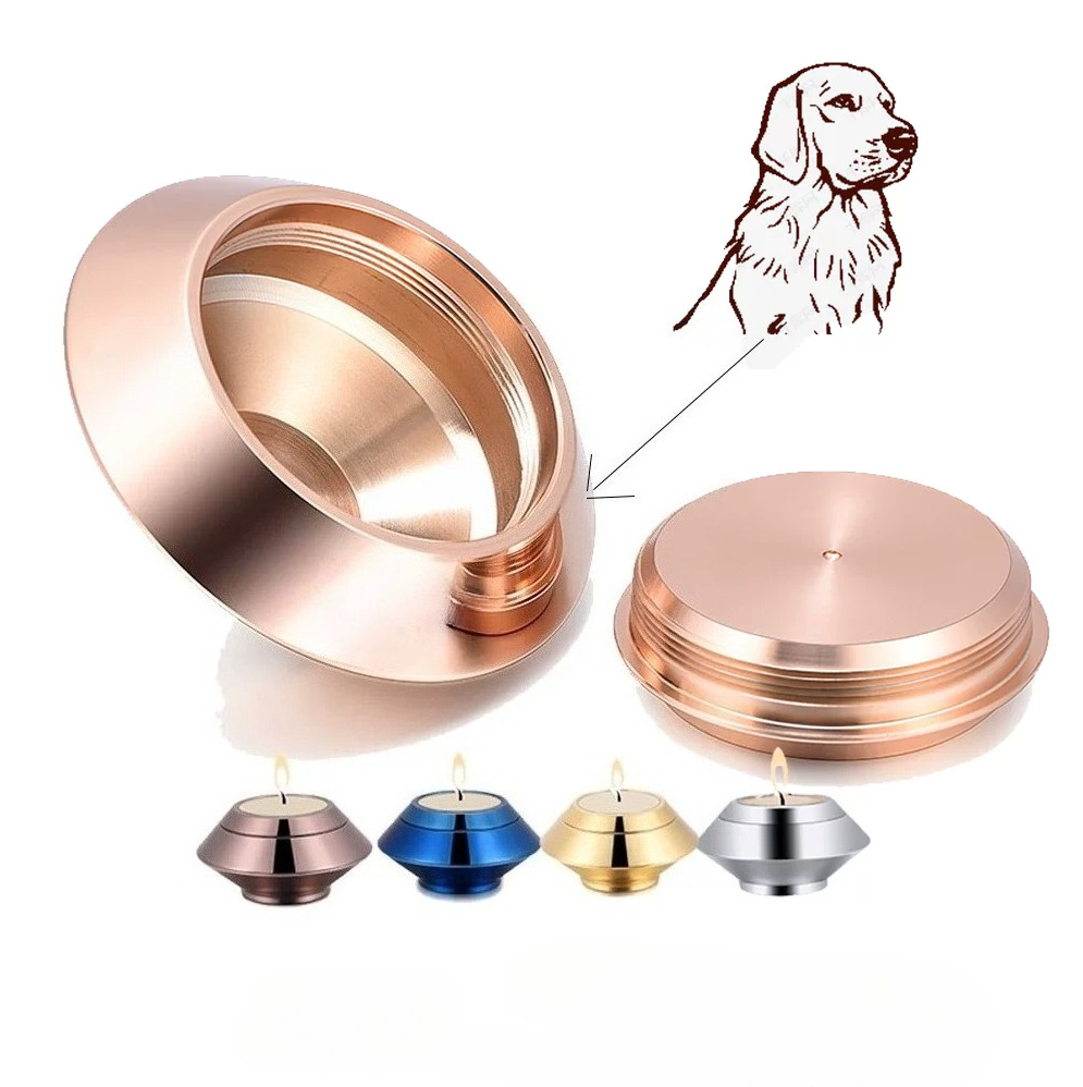 Candle Containers - โกศเก็บอัฐิขนาดเล็กสำหรับบรรจุอัฐิมนุษย์ โกศสำหรับงานศพ ภาชนะใส่เทียน โกศสแตนเลสสำหรับเก็บอัฐิ