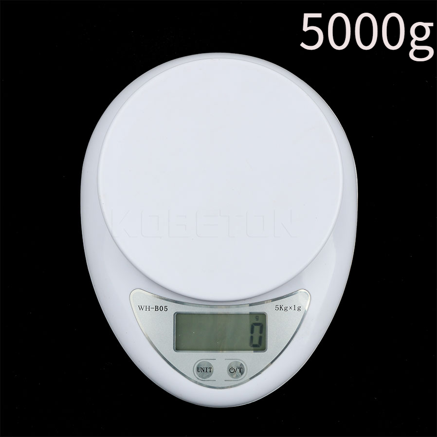 Candle Wax Scale - 5kg/1g LED เครื่องชั่งน้ําหนักอิเล็กทรอนิกส์อาหารกาแฟ BALANCE วัดน้ําหนักแบบพกพา Digital