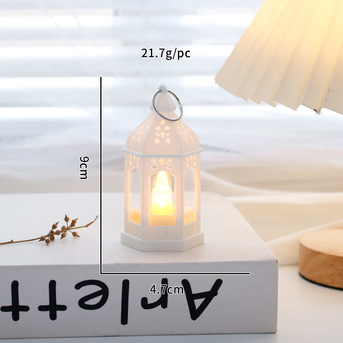 ไฟบรรยากาศสร้างสรรค์ขนาดเล็ก ไ - Silk Candle บทวิจารณ์และราคา