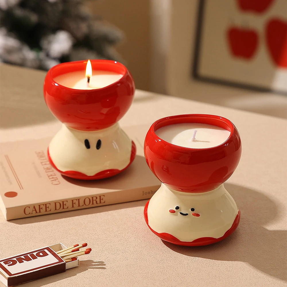 เทียนหอมรูปแอปเปิลน่ารัก คุณภา - Soy Wax บทวิจารณ์และราคา