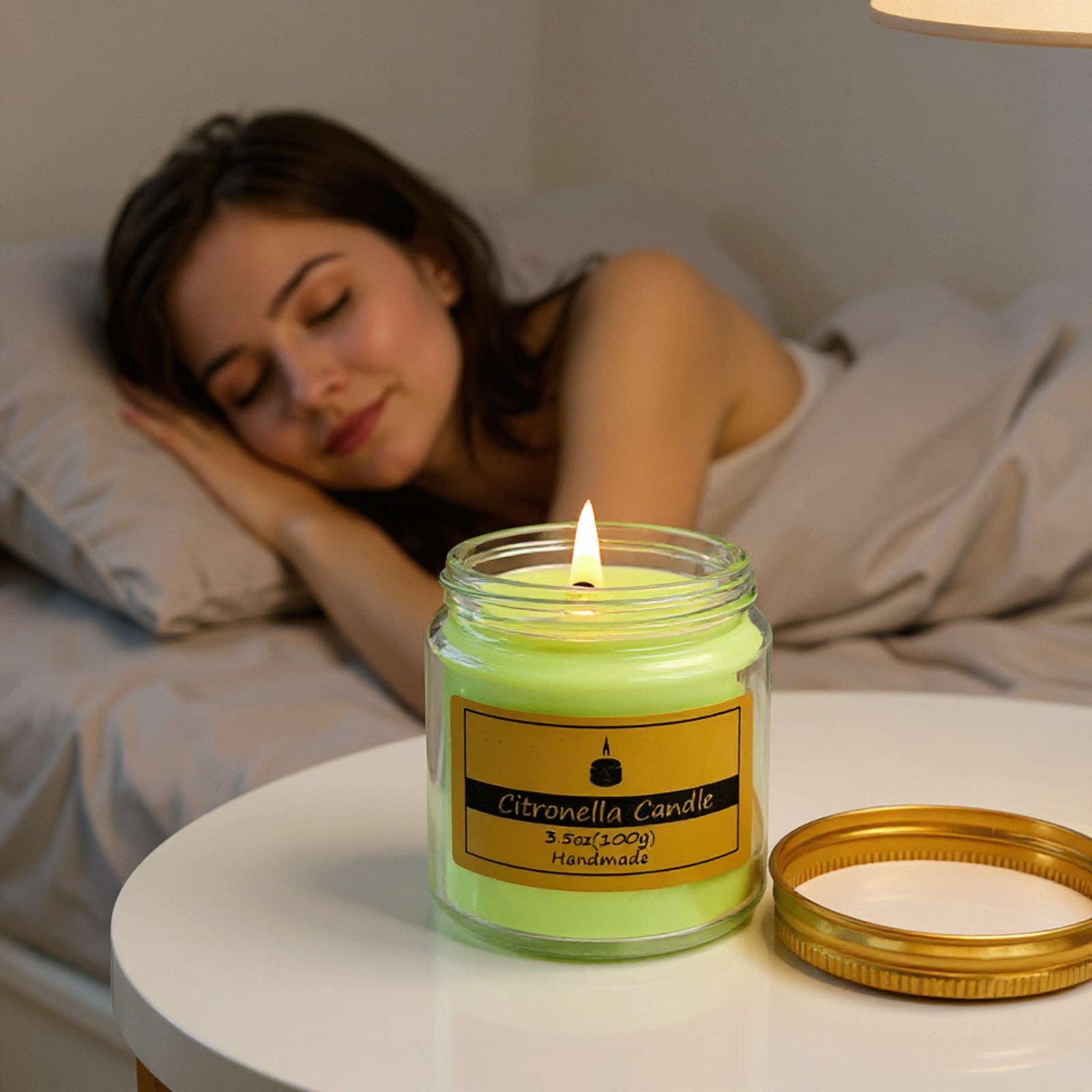 เทียนหอมไล่ยุง กลิ่นตะไคร้หอมอ - Soy Wax บทวิจารณ์และราคา