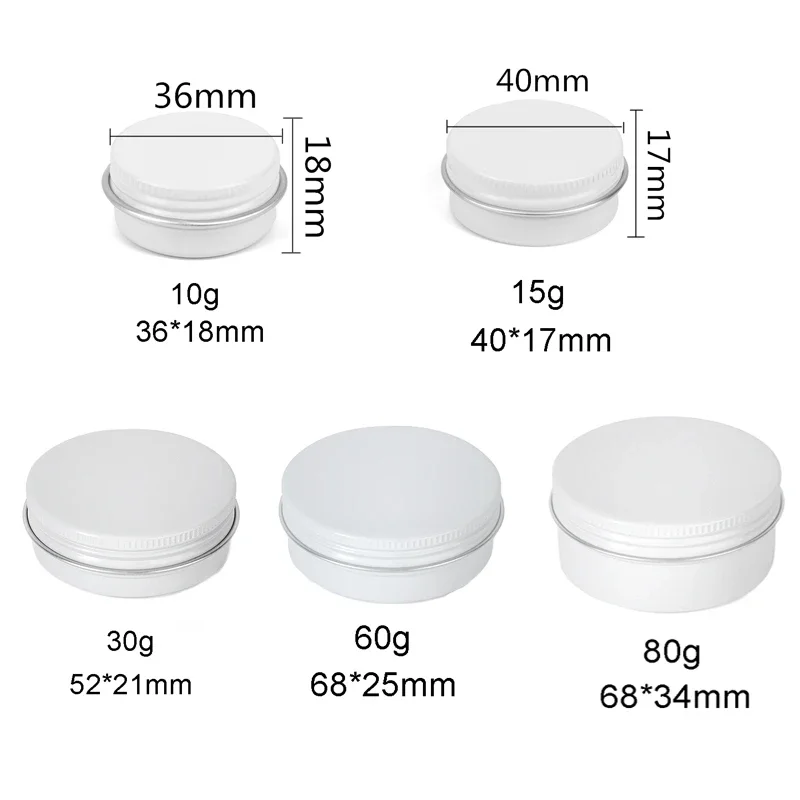 10/20/30Pcs 10/15/30/60/80G อล - Candle Containers บทวิจารณ์และราคา