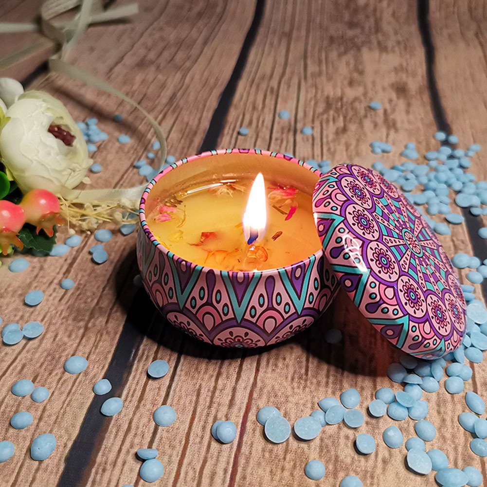 ชุดเทียนหอมสารสกัดจากพืช 4 ชิ้ - Soy Wax บทวิจารณ์และราคา